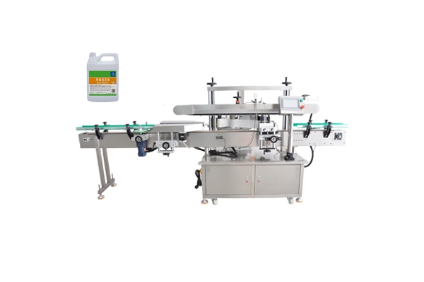玻璃清潔劑單側面貼標機